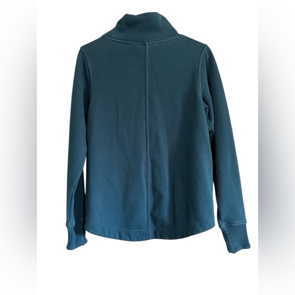 Athleta Deep Blue Cowl Neck Sweater - Picture 3 of 7